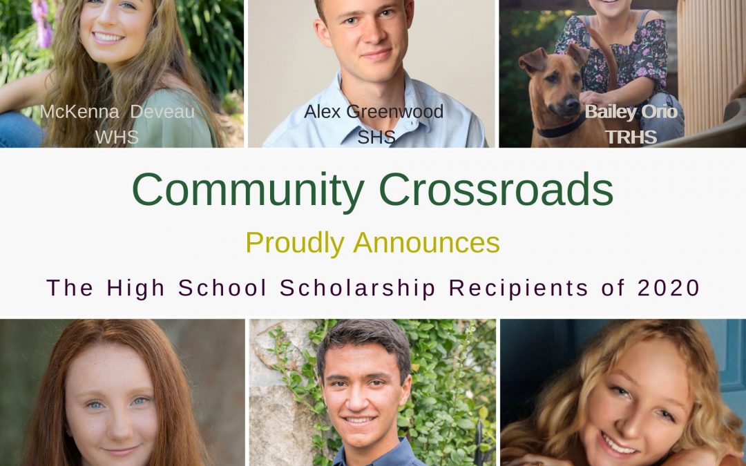 Meet our 2020 Scholarship Recipients